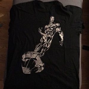Unbranded silver surfer tee